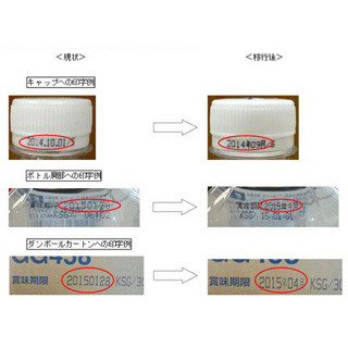 飲料5社、"賞味期限"表示を「年月日」から「年月」へ移行--5月から順次切替