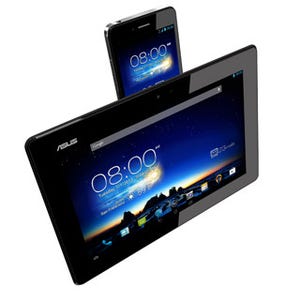 ASUSTeK、本体とドックを着脱できる「PadFone」シリーズ新製品