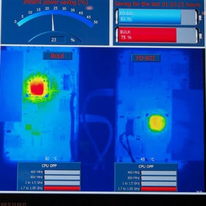 MWC 2013 - 0.64Vで3GHz動作! ST-EricssonがFD-SOI採用プロセッサ「NovaThor」のデモ実施