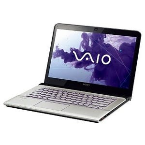 ソニー、タッチ対応14型ノートPC「VAIO Eシリーズ14P」の2013年春モデル