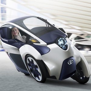 トヨタ、ジュネーブモーターショーに小型EV「TOYOTA i-ROAD」を出展