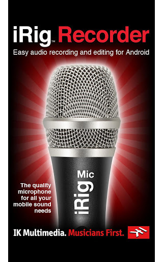 IK Multimedia、同社初のAndroidアプリ「iRig Recorder for Android」公開