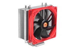 Thermaltake、曲面デザインのヒートシンク搭載のサイドフローCPUクーラー