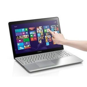 ソニー、15.5型フルHDでタッチ対応の「VAIO Fit 15」 - 2013年夏モデル