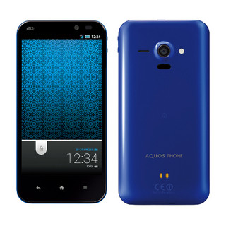 KDDI、約4.9インチIGZO液晶と3,080mAhバッテリ搭載「AQUOS PHONE SERIE」