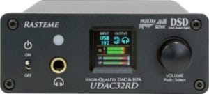 ラステーム、DSDのネイディブ再生にも対応するヘッドホンアンプ搭載DAC