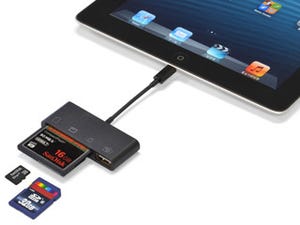 JTT、UDMA 7のCFカードに対応したLightning端子搭載のiPad用カードリーダー