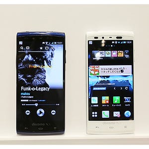 写真で見るドコモ2013年夏モデル - 「AQUOS PHONE si SH-07E」編