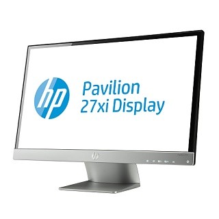 日本HP、IPS光沢パネルを搭載した27型フルHD液晶ディスプレイ