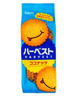 東ハト「ハーベスト」にココナッツ味が夏季限定登場