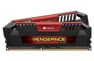 Corsair、高いオーバークロック耐性を備えたDDR3メモリ「Vengeance Pro」