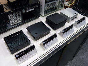 COMPUTEX TAIPEI 2013 - SilverStoneがAMD版のNUCケースを出展、マザーボードはSAPPHIRE製?