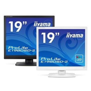 iiyama、省電力性能に優れた17型/19型スクエア液晶ディスプレイ