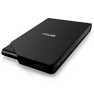 マット加工で汚れが付きにくいUSB 3.0対応ポータブルHDD