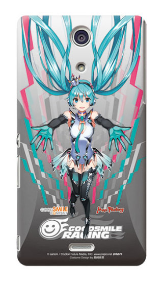 初音ミクGTプロジェクトより「レーシングミク」のスマホケースが販売開始