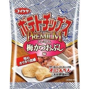 湖池屋、かつおぶしの老舗「にんべん」とコラボしたポテトチップス発売