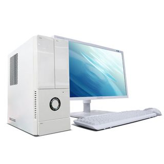 ツートップ、ホワイトカラーのスリムデスクトップPC「Xcute White LTD」