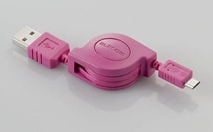 エレコム、USB AとUSB micro B端子のUSBケーブルを4タイプ11シリーズ