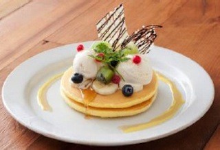 ハーゲンダッツのアイスを使ったパンケーキ登場 -「j.s.pancake cafe」