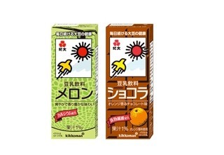 キッコーマン、紀文の豆乳シリーズから、メロン味とショコラ味を発売