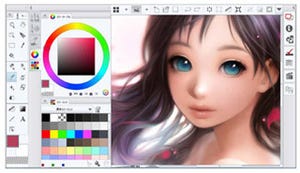 セルシス、Windows 8タブレットに完全対応した「CLIP STUDIO PAINT」