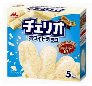 秋冬に食べたいアイス!　ホワイトチョコ&グラハムクッキーの「チェリオ」