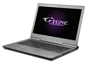 G-Tune、Haswellの最上位内蔵GPU"Iris Pro"を搭載した14型ゲーミングノート