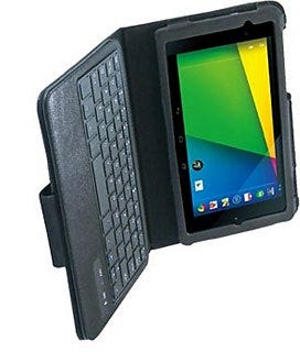 マグレックス、新型Nexus 7を保護するキーボード搭載レザーケース