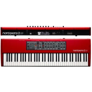 73鍵ピアノタッチ鍵盤を備えたCLAVIA製ステージピアノ「Nord Piano 2 HP」