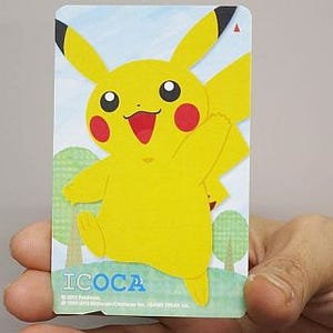 JR西日本「ICOCA」10周年 - ピカチュウデザイン「ポケモンICOCA」限定発売