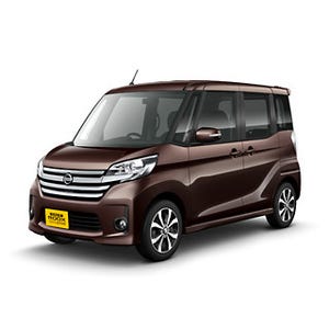 日産、新型軽自動車「デイズ ルークス」のエクステリアデザインを公開