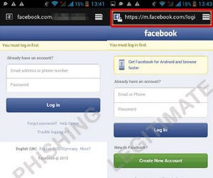 クレジットカード情報を収集する偽Facebookモバイルサイトを確認 - トレンドマイクロ