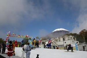 静岡県・富士山南麓にあるスキー場が10月18日に日本一早くオープン!