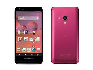 ドコモ、高精細映像を楽しめる4.5インチスマホ「AQUOS PHONE EX SH-02F」