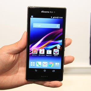 写真で見るドコモ2013~2014冬春モデル - 「Xperia Z1 SO-01F」編