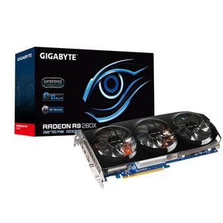 GIGABYTE、3連ファンを搭載したOC仕様のRadeon R9 280X/270Xカード