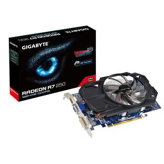 GIGABYTE、100mm低回転ファンを採用したRadeon R7 250/240搭載カード