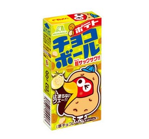 チョコボール史上初!　ポテトをホワイトチョコでコーティング - 森永製菓