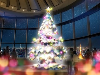 東京都・六本木ヒルズで「天空のクリスマス2013」開催