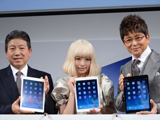 KDDI、データシェアプラン武器にソフトバンクに勝負挑む - iPad Air発売イベント