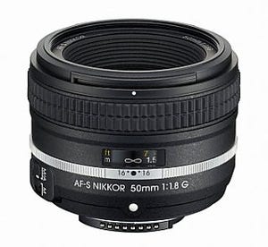 ニコン、「Df」にマッチするデザインの「AF-S NIKKOR 50mm f/1.8G」特別版