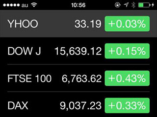 iOS 7の「株価」アプリの使い方 - 銘柄設定から通知センターへの表示法まで