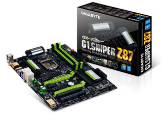 GIGABYTE、Intel Z87チップセットのATXゲーミング用マザー「G1.Sniper Z87」