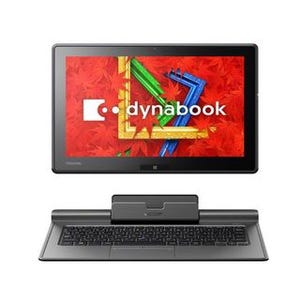 東芝、着脱式の2in1 Ultrabook「dynabook V714」 - Haswellで12時間駆動