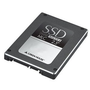 グリーンハウス、SATA対応やPATA対応など多彩なラインナップの2.5インチSSD