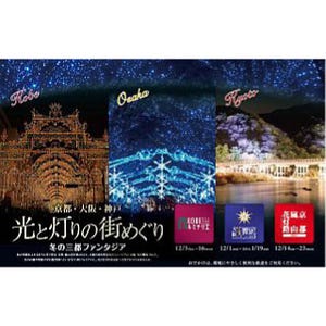 関西の鉄道事業者7社など、京阪神3都市の「光」のイベント共同PRを展開へ