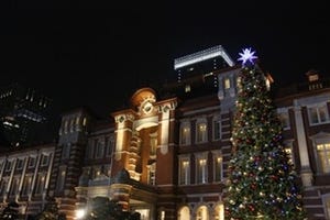 木村文乃&東出昌大のプロポーズシーンに登場! 東京駅に恋愛成就Xmasツリー