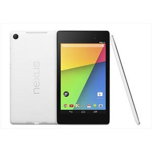 ASUS、Nexus 7(2013モデル)のホワイトカラーモデルを発表