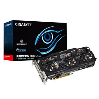 GIGABYTE、独自クーラーと4GBメモリ搭載のRadeon R9 270Xカード"GV-R927XOC-4GD"