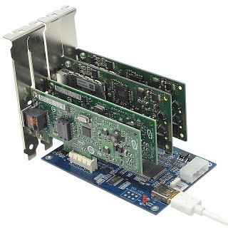 ProjectM、1つのPCI Express x1スロットを4つに増やしてしまう拡張カード